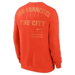 Men's San Francisco Giants Nike Orange Statement Ball Game Fleece Pullover Sweatshirt -San Francisco Giants mens nike orange san francisco giants statement ball game fleece pullover sweatshirt pi4914000 altimages ff 4914003 52ed0c7cf742de191351alt3 full