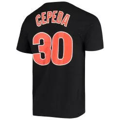 Men's San Francisco Giants Orlando Cepeda Nike Black Name & Number T-Shirt -San Francisco Giants mens nike orlando cepeda black san francisco giants name and number t shirt pi4076000 altimages ff 4076440 8d2b546c1b2bad158deealt3 full