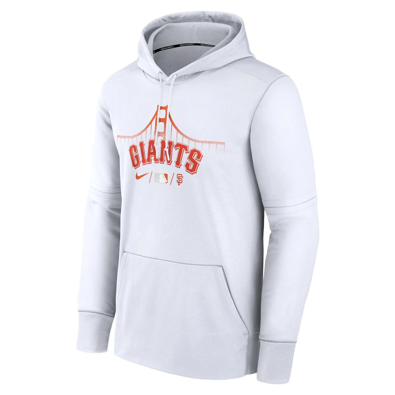 Men's San Francisco Giants Nike White Authentic Collection 2022 City Connect Therma Pullover Hoodie 4 Men's San Francisco Giants Nike White Authentic Collection 2022 City Connect Therma Pullover Hoodie - Image 2