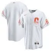 Men's San Francisco Giants Nike White City Connect Replica Jersey -San Francisco Giants mens nike white san francisco giants city connect replica jersey pi4053000 altimages ff 4053835 46120defd4bc00fc030balt1 full