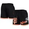 Men's San Francisco Giants Pro Standard Black 2014 World Series Mesh Shorts -San Francisco Giants mens pro standard black san francisco giants 2014 world series mesh shorts pi4798000 altimages ff 4798253 234f7579ef9cb5b6d979alt1 full