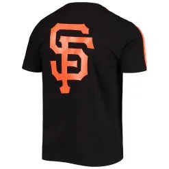 Men's San Francisco Giants Pro Standard Black Taping T-Shirt -San Francisco Giants mens pro standard black san francisco giants taping t shirt pi4798000 altimages ff 4798276 9de01c63637bc5553dd7alt3 full