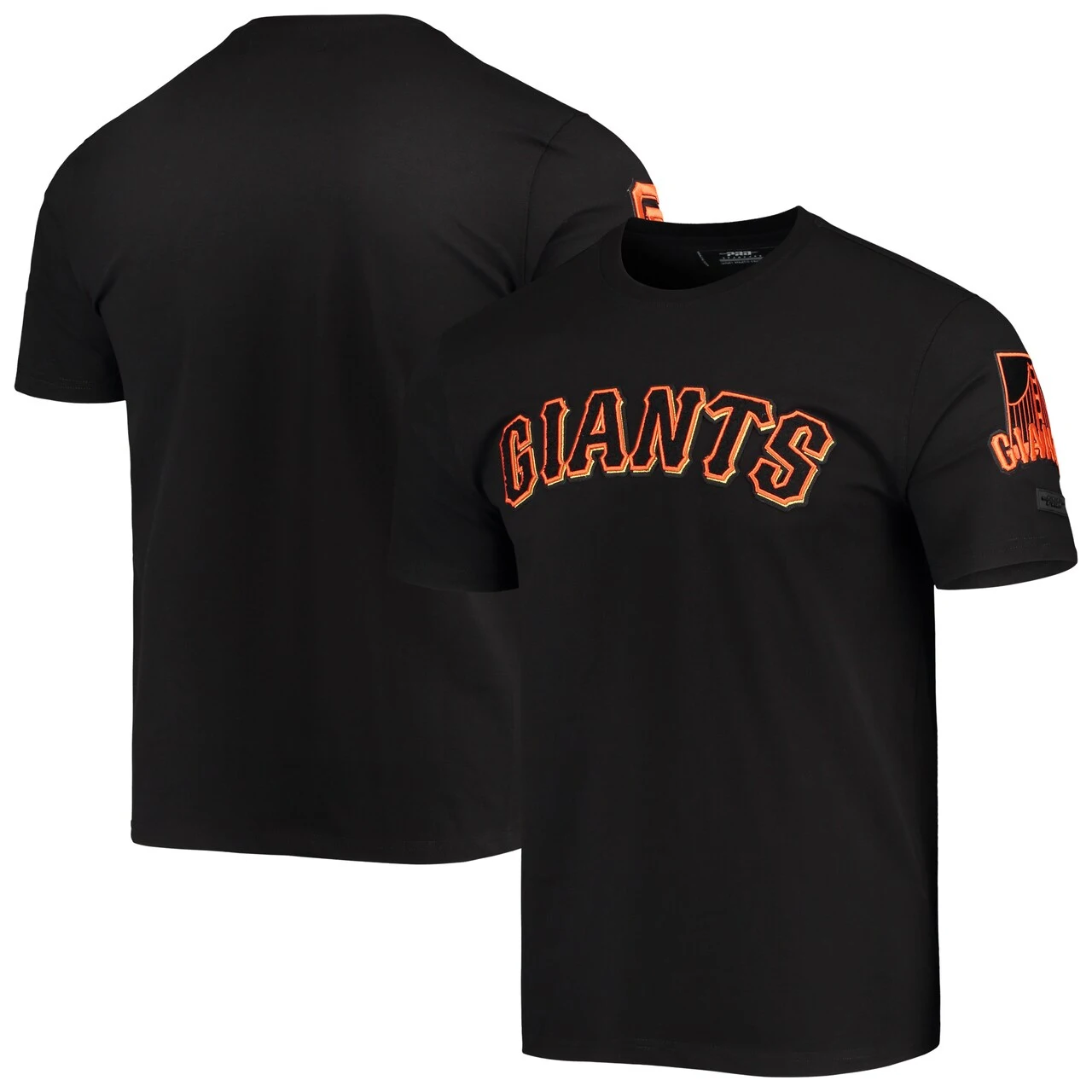 Men's San Francisco Giants Pro Standard Black Team Logo T-Shirt 3 Men's San Francisco Giants Pro Standard Black Team Logo T-Shirt