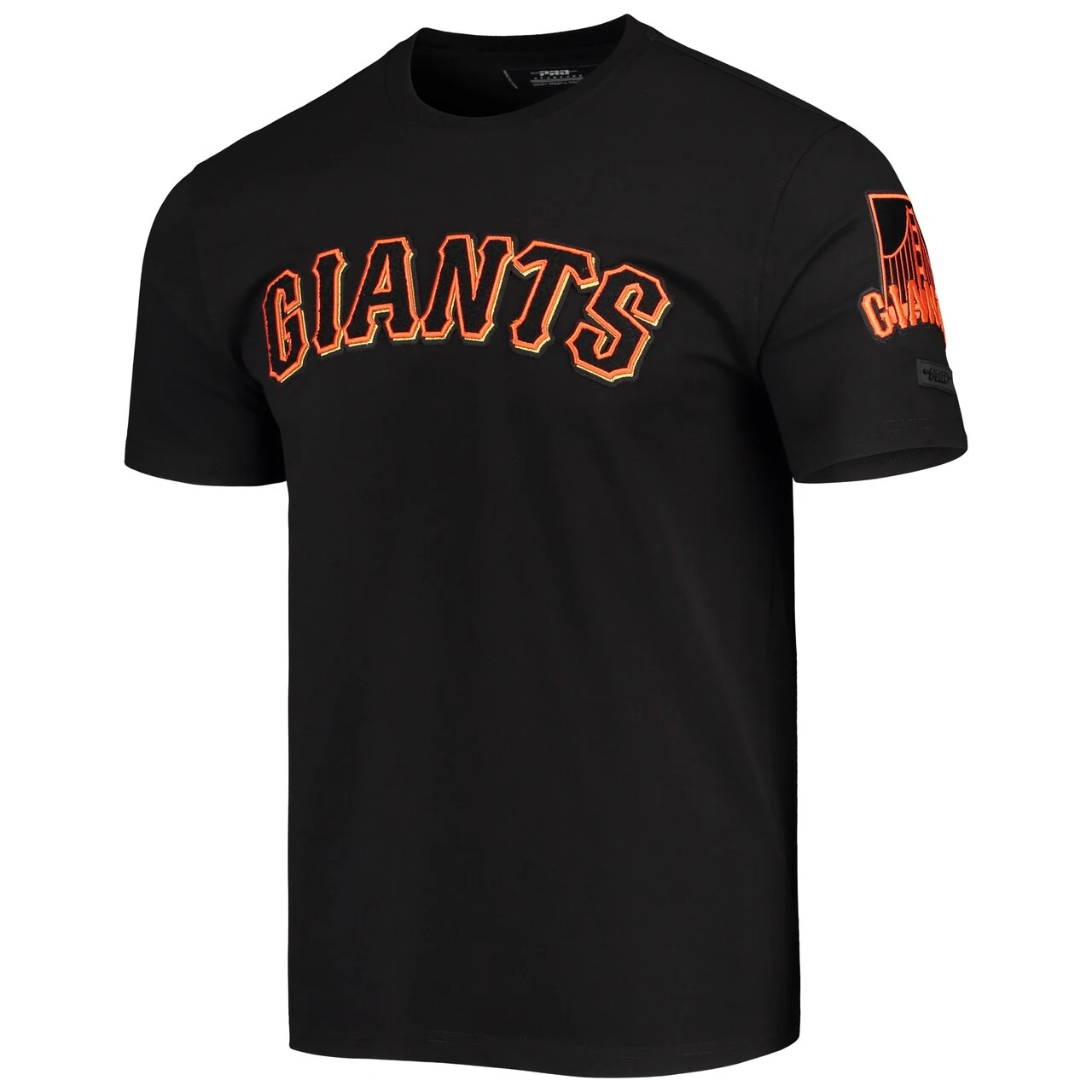 Men's San Francisco Giants Pro Standard Black Team Logo T-Shirt 4 Men's San Francisco Giants Pro Standard Black Team Logo T-Shirt - Image 2