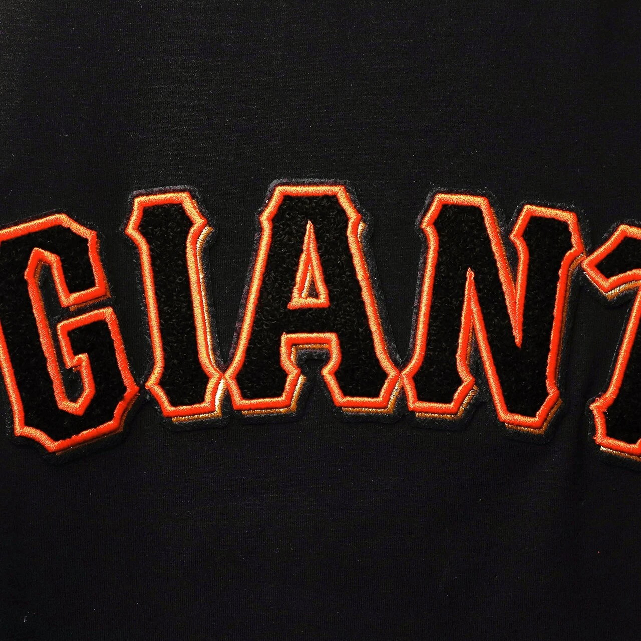 Men's San Francisco Giants Pro Standard Black Team Logo T-Shirt 6 Men's San Francisco Giants Pro Standard Black Team Logo T-Shirt - Image 4