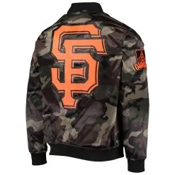 Men's San Francisco Giants Pro Standard Camo Satin Full-Snap Jacket -San Francisco Giants mens pro standard camo san francisco giants satin full snap jacket pi4653000 altimages ff 4653779 16f4df0fda12850ff490alt3 full