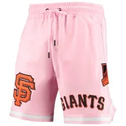 Men's San Francisco Giants Pro Standard Pink Logo Club Shorts -San Francisco Giants mens pro standard pink san francisco giants logo club shorts pi4653000 altimages ff 4653715 41f6341183bb57ebfc16alt2 full