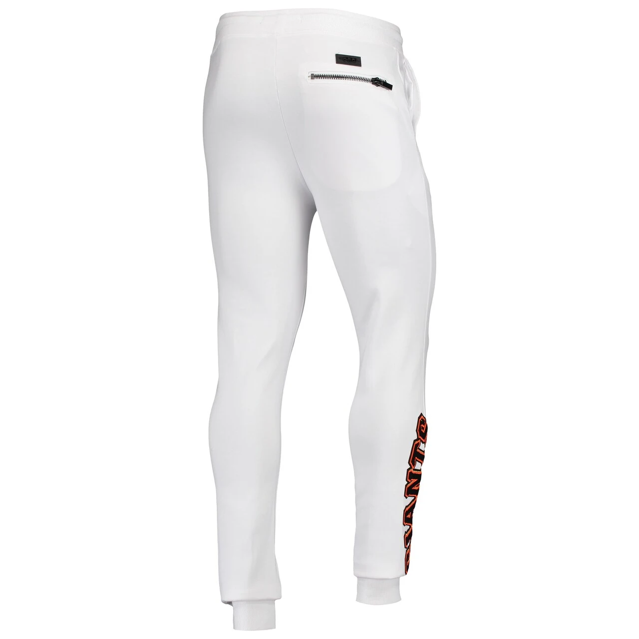 Men's San Francisco Giants Pro Standard White Team Logo Jogger Pants 5 Men's San Francisco Giants Pro Standard White Team Logo Jogger Pants - Image 3