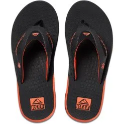 Men's San Francisco Giants REEF Fanning Bottle Opener Sandals -San Francisco Giants mens reef san francisco giants fanning bottle opener sandals pi4010000 altimages ff 4010264 cc27b875209776fa8fc0alt2 full