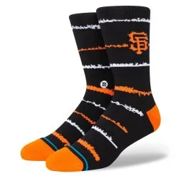 Men's San Francisco Giants Stance Chalk Crew Socks