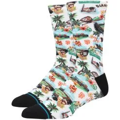 Men's San Francisco Giants Stance X Reyn Spooner White Tri-Blend Crew Socks