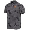 Men's San Francisco Giants Tommy Bahama Black Miramar Blooms Polo