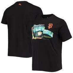 Men's San Francisco Giants Tommy Bahama Black Play Ball T-Shirt