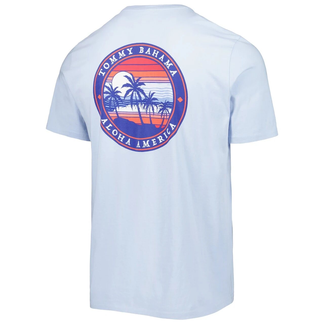 Men's San Francisco Giants Tommy Bahama Light Blue Aloha America T-Shirt 5 Men's San Francisco Giants Tommy Bahama Light Blue Aloha America T-Shirt - Image 3