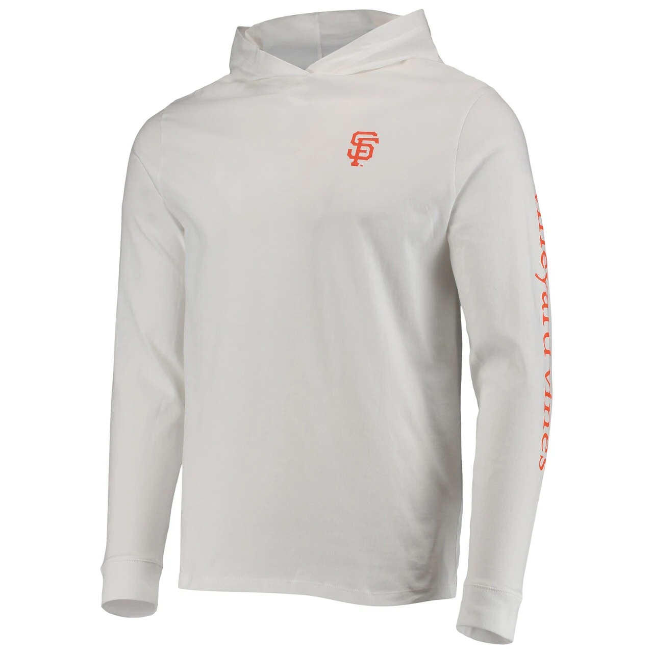 Men's San Francisco Giants Vineyard Vines White Logo Hoodie Long Sleeve T-Shirt 4 Men's San Francisco Giants Vineyard Vines White Logo Hoodie Long Sleeve T-Shirt - Image 2