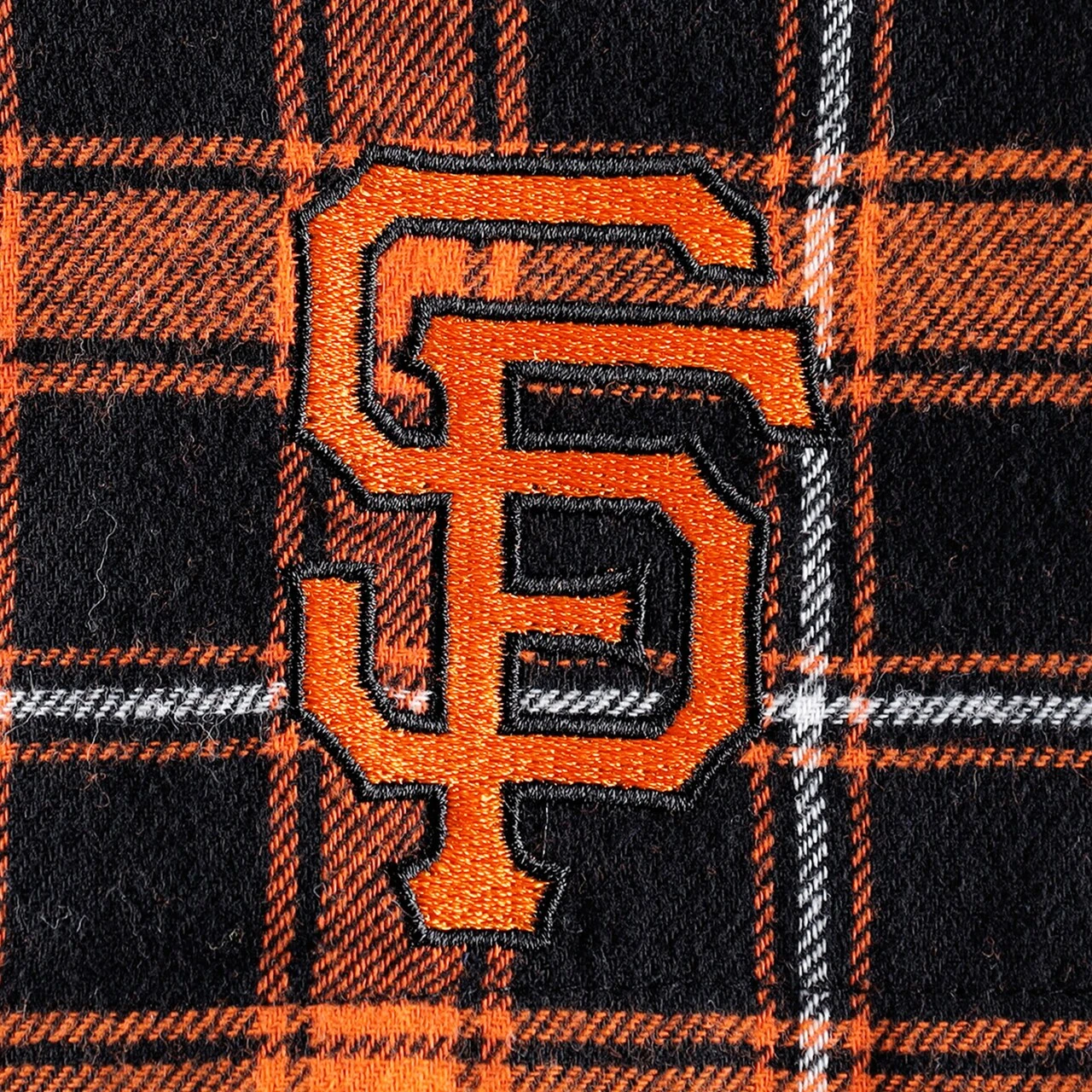 Men's San Francisco Giants Concepts Sport Black/Orange Ledger Flannel Boxers 6 Men's San Francisco Giants Concepts Sport Black/Orange Ledger Flannel Boxers - Image 4