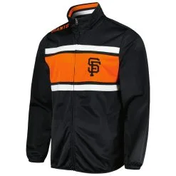Men's San Francisco Giants G-III Sports By Carl Banks Black/Orange Off Tackle Full-Zip Track Jacket -San Francisco Giants orange san francisco giants off tackle full zip track jacket pi4791000 altimages ff 4791119 f7c33c5e854910a9af6dalt2 full