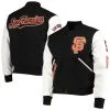 Men's San Francisco Giants Pro Standard Black/White Varsity Logo Full-Zip Jacket -San Francisco Giants white san francisco giants varsity logo full zip jacket pi4110000 altimages ff 4110716 74350464363dbd380fdcalt1 full
